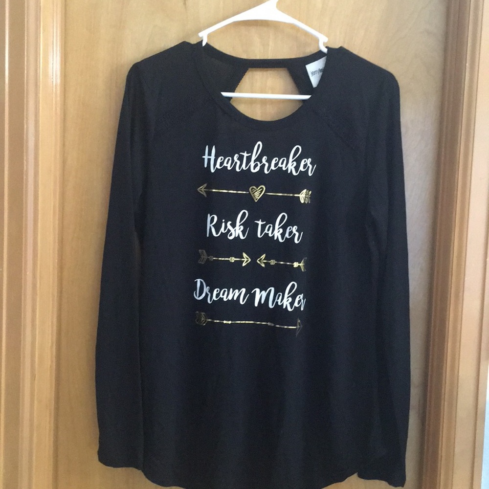 💸2/$20 Sale💸  Black Log Sleeve TShirt